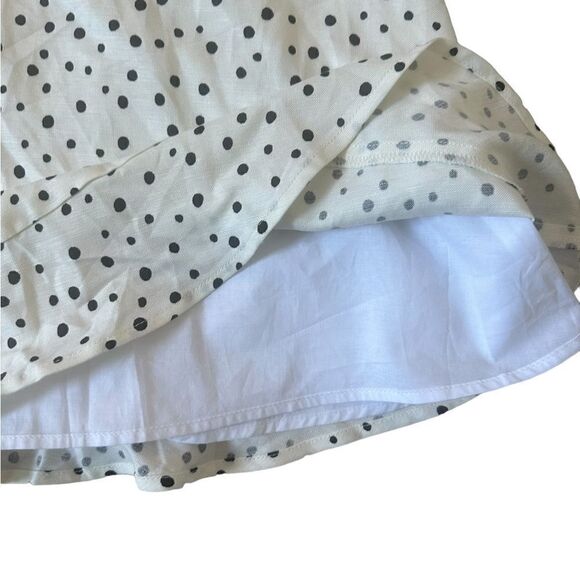 Loft Tie Back Black & White Mini Polkadot - Picture 9 of 11